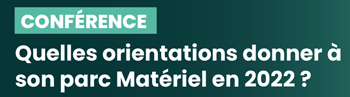 Webconférence CHANTIERS DE FRANCE sur le parc matériels