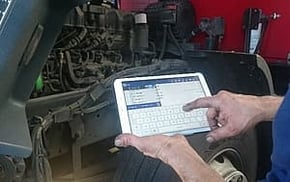 iMob Service à l'atelier