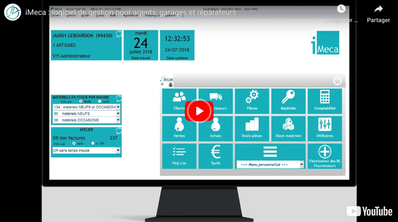 iMeca - logiciel de gestion