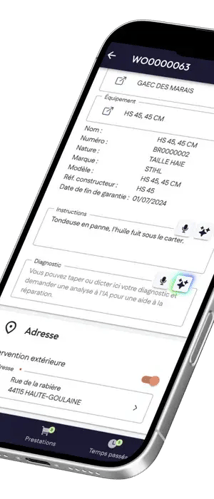 Nistia mobile - erp concession agri