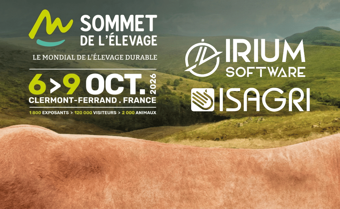IRIUM participe avec ISAGRI au sommet de l'élevage 2026